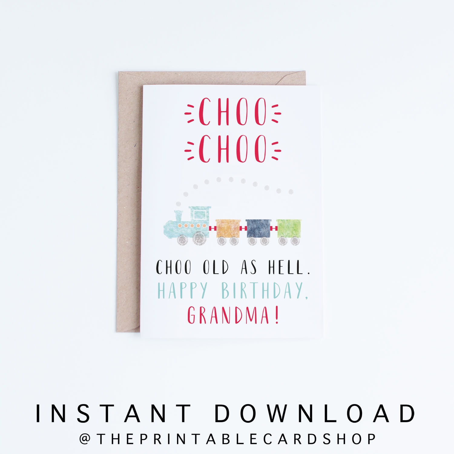 Printable Birthday Cards for Grandma Birthday Card From - Etsy