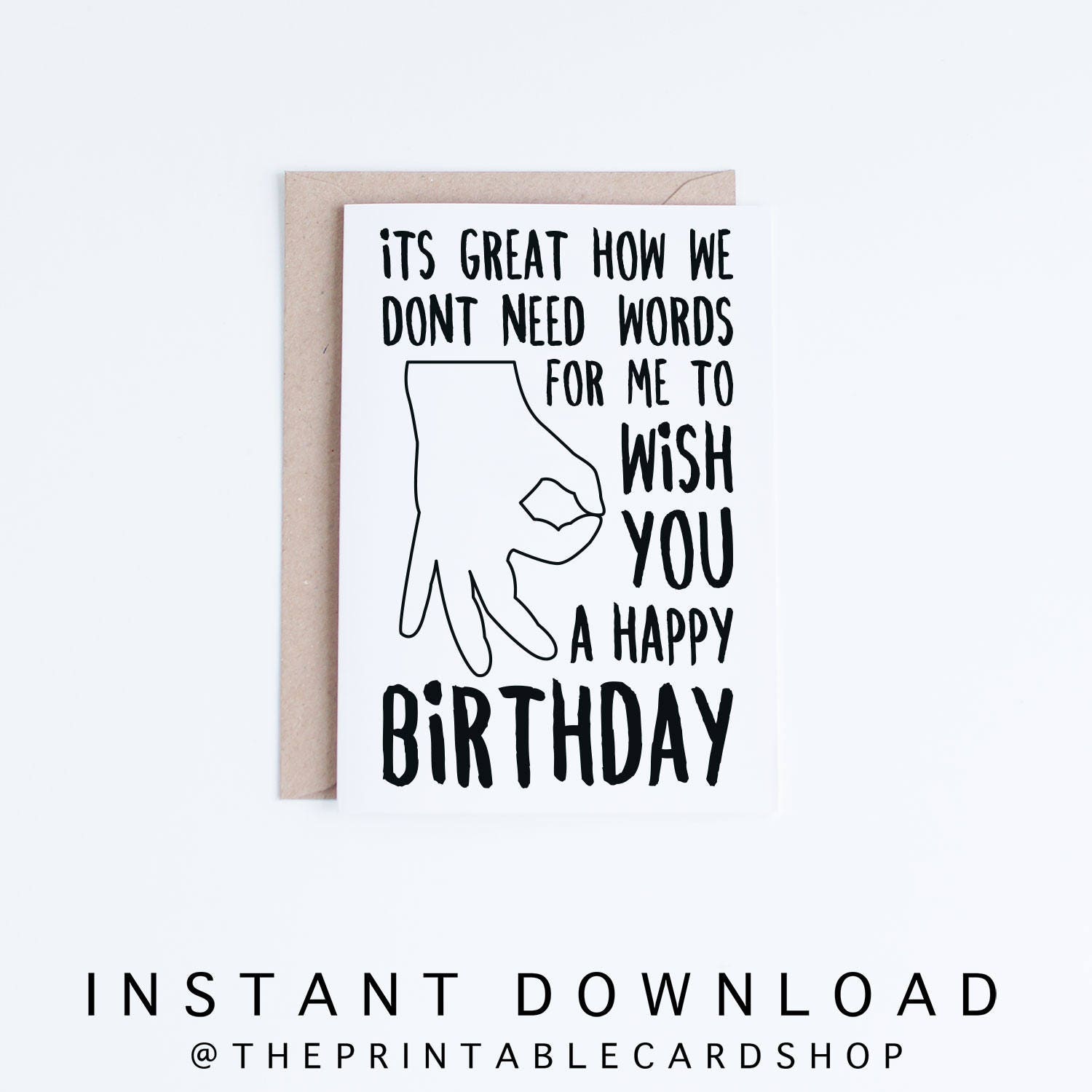 Funny Birthday Cards Instant Download Printable Birthday Card - Etsy Funny Birthday Cards Instant Download Printable Birthday Card - Etsy