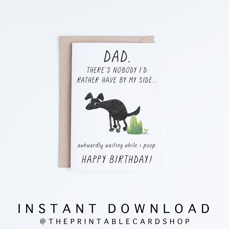 Printable Birthday Cards For Dad