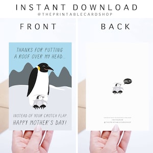 Funny Mothers Day Cards Printable, Funny Mother's Day Digital Download ...