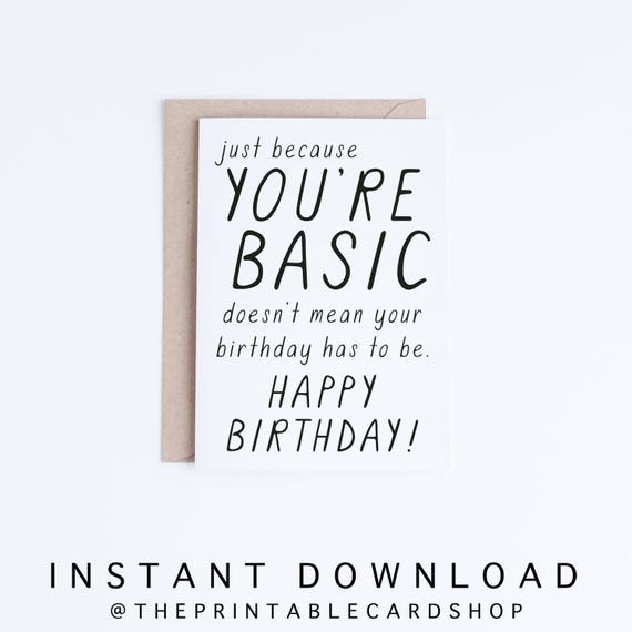 Funny Birthday Cards For Friends Printable