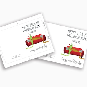 Printable Wedding Day Cards, Funny Cards for Husband to Be, for Wife to ...