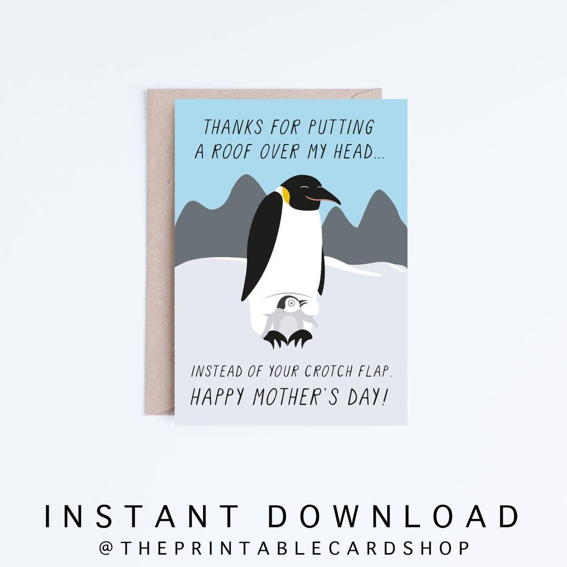 Funny Mothers Day Cards Printable Funny Mother's Day - Etsy