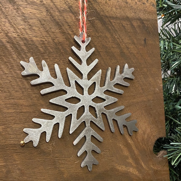 Metal Snowflakes Etsy