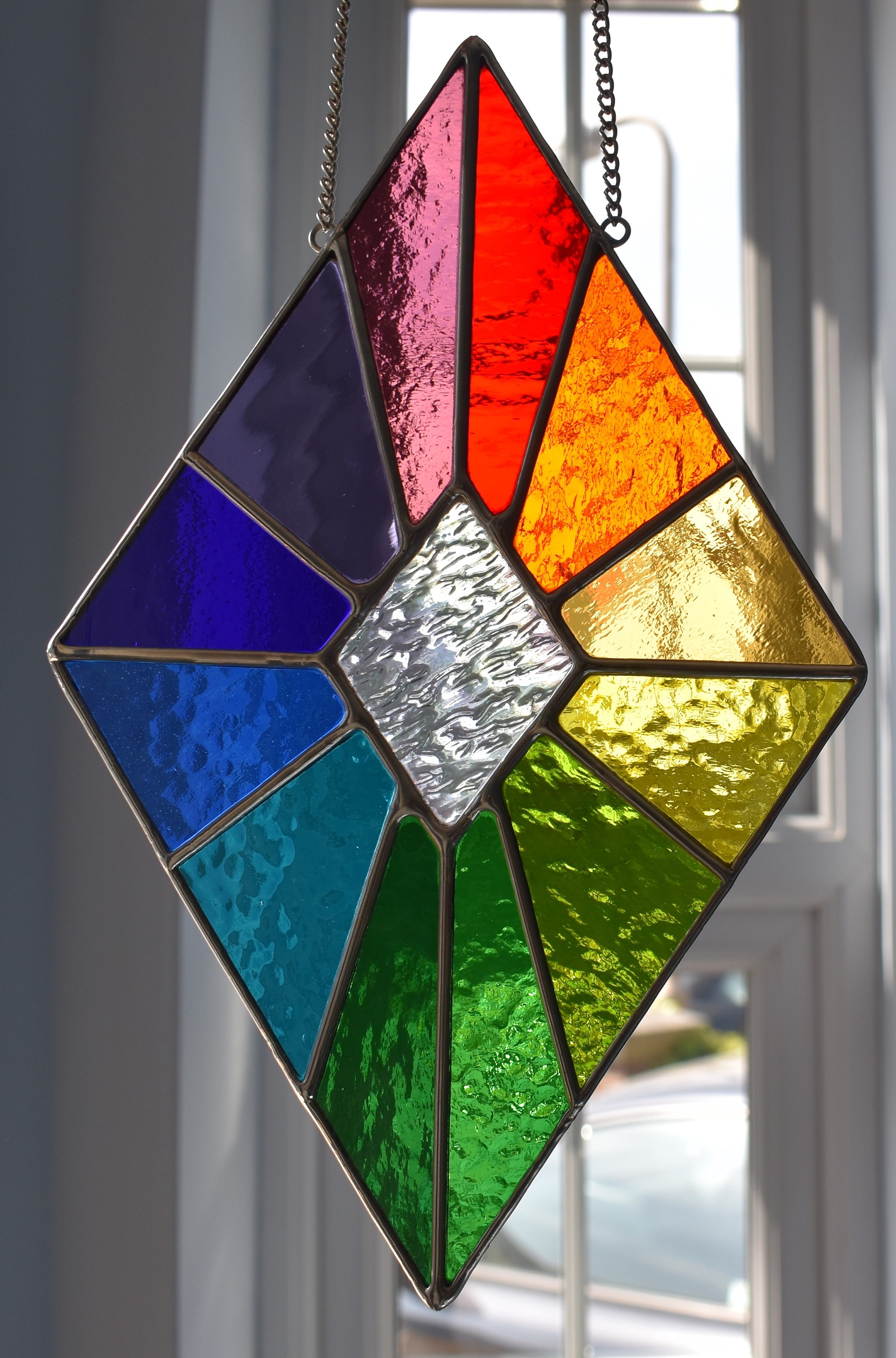 Multicolor Flower Ornaments for Doors Home Windows Decoration and Gifts Shellee Abstract Rainbow Geometric Stained Glass Window Hanging Panel Suncatcher,Acrylic Pendant Home Decoration Multicolor Flower Ornaments for Doors Home Windows Decoration and Gifts Shellee Abstract Rainbow Geometric Stained Glass Window Hanging Panel Suncatcher,Acrylic Pendant Home Decoration
