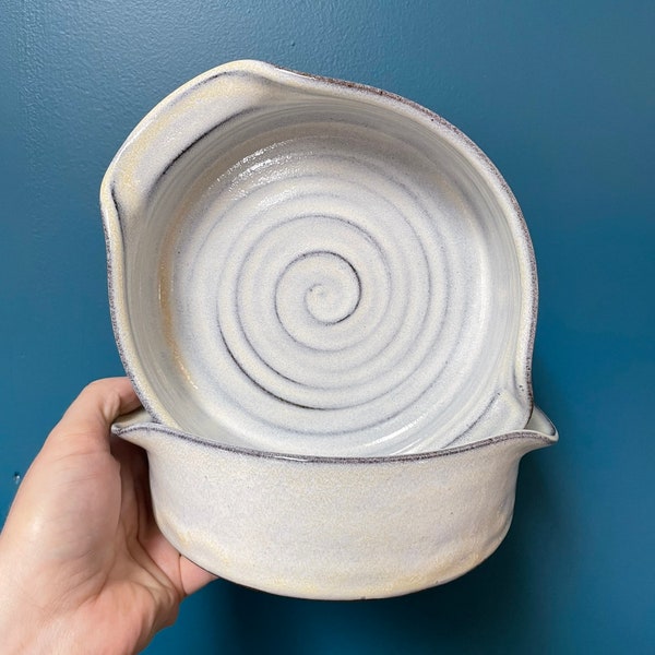 Ceramic brie baker - 6"