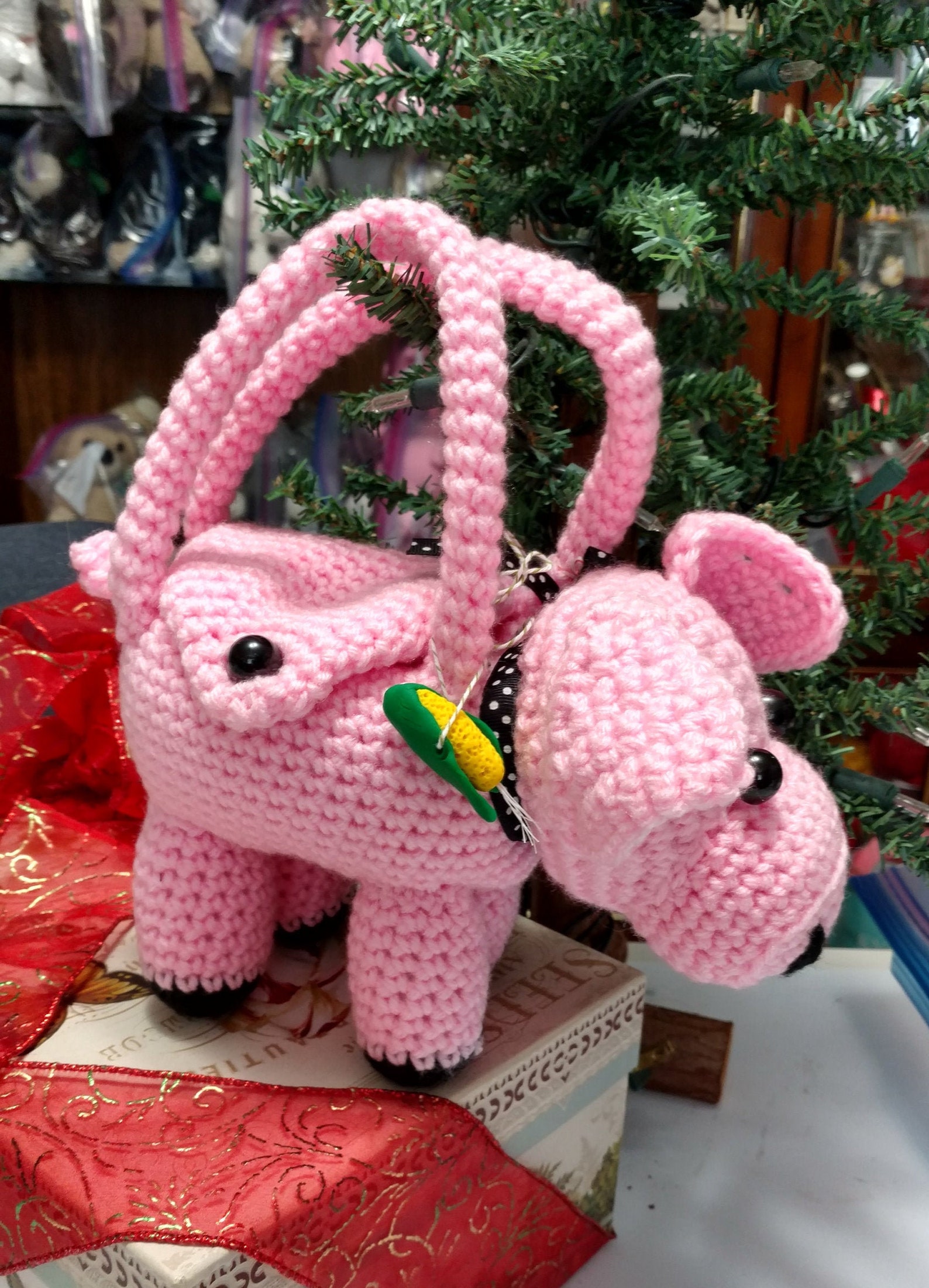 Pig Purse, Stuffed, Plushy Etsy