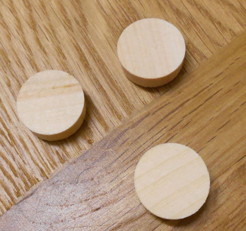 24 Pine Side Grain Flat Head Tapered Solid Wood Dowel Etsy