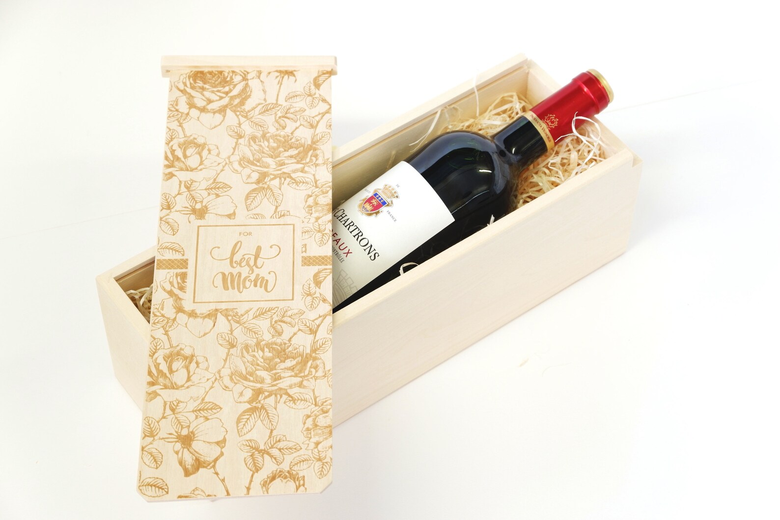 Caja de vinos personalizada caja de vinos de madera Etsy