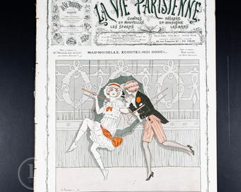 LA VIE PARISIENNE (23 de marzo de 1912) Revista francesa antigua (Número semanal completo)