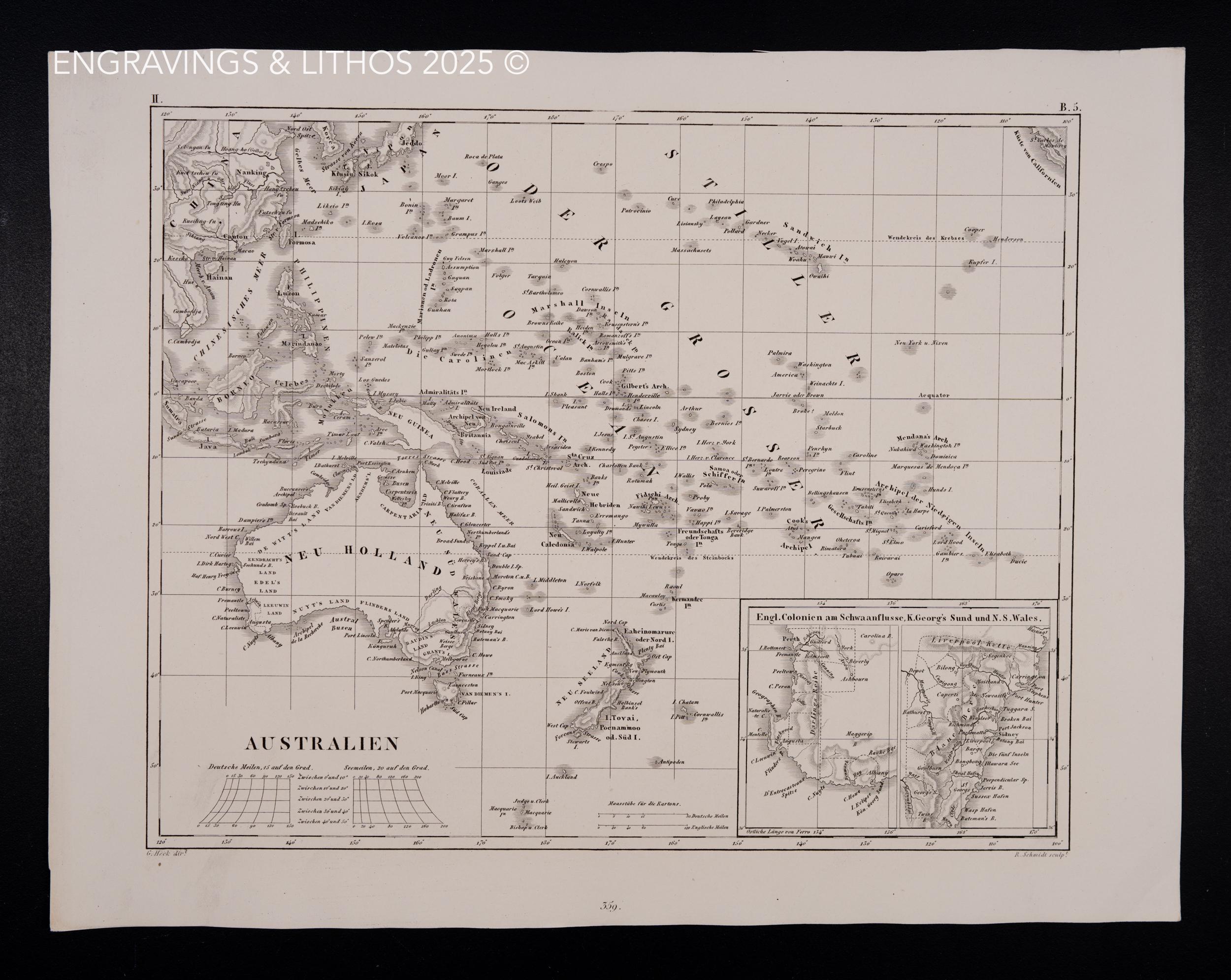 オーストラリア古い地図の絵 オーストラリア古い地図の絵 オーストラリア古い地図の絵 Old Map Of