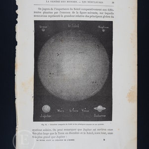 Comparative Size of the Sun and the Main Worlds of Its System - Very ...