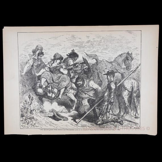 ドン・キホーテ セルバンテス著 ギュスターヴ・ドレイラスト 61r6YzzjcTL._AC_UF350,