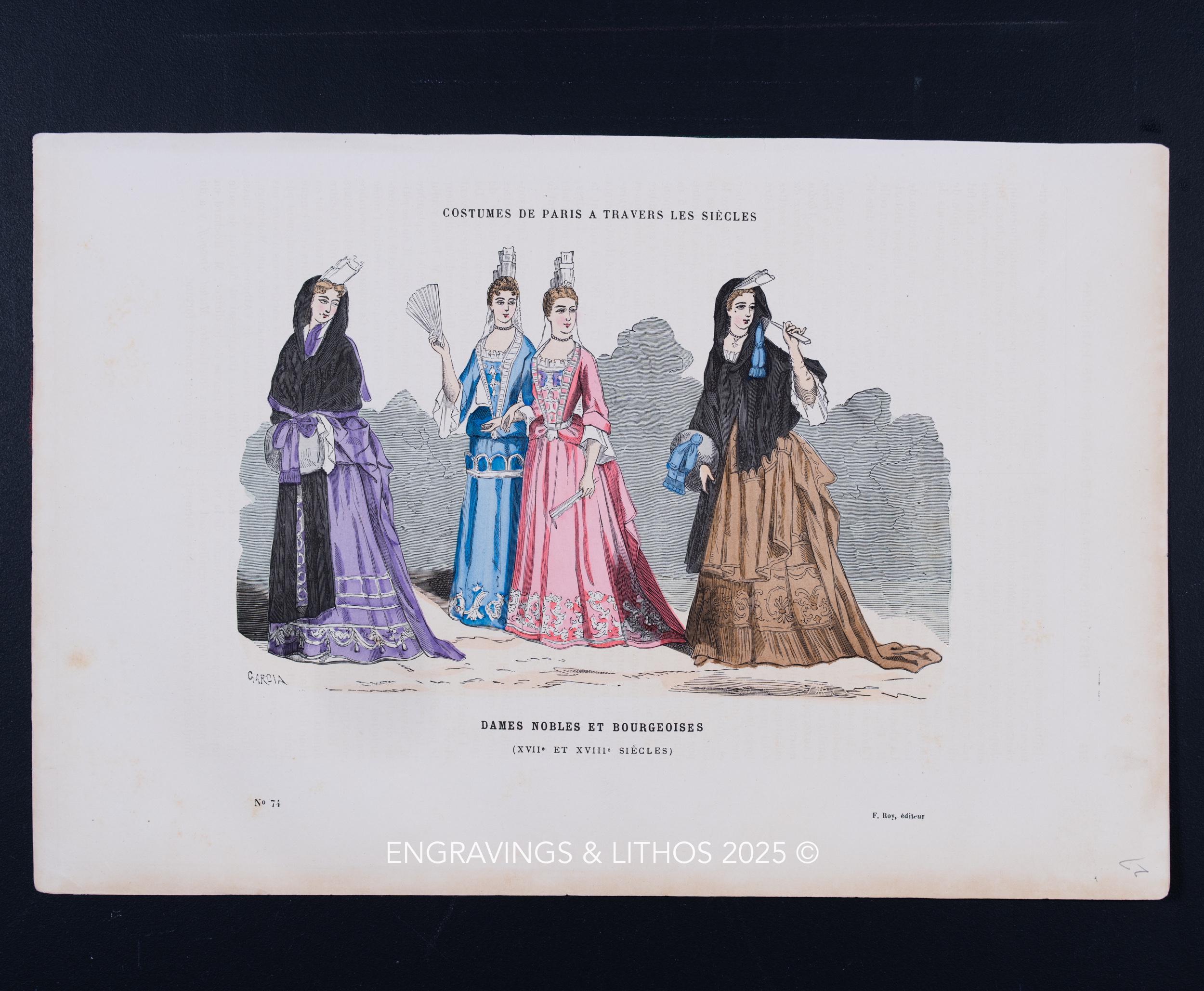 French Nobles Dress