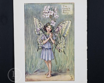 1940 The Lady's-Smock Fairy – 1940 Lithograph by Cicely Mary Barker