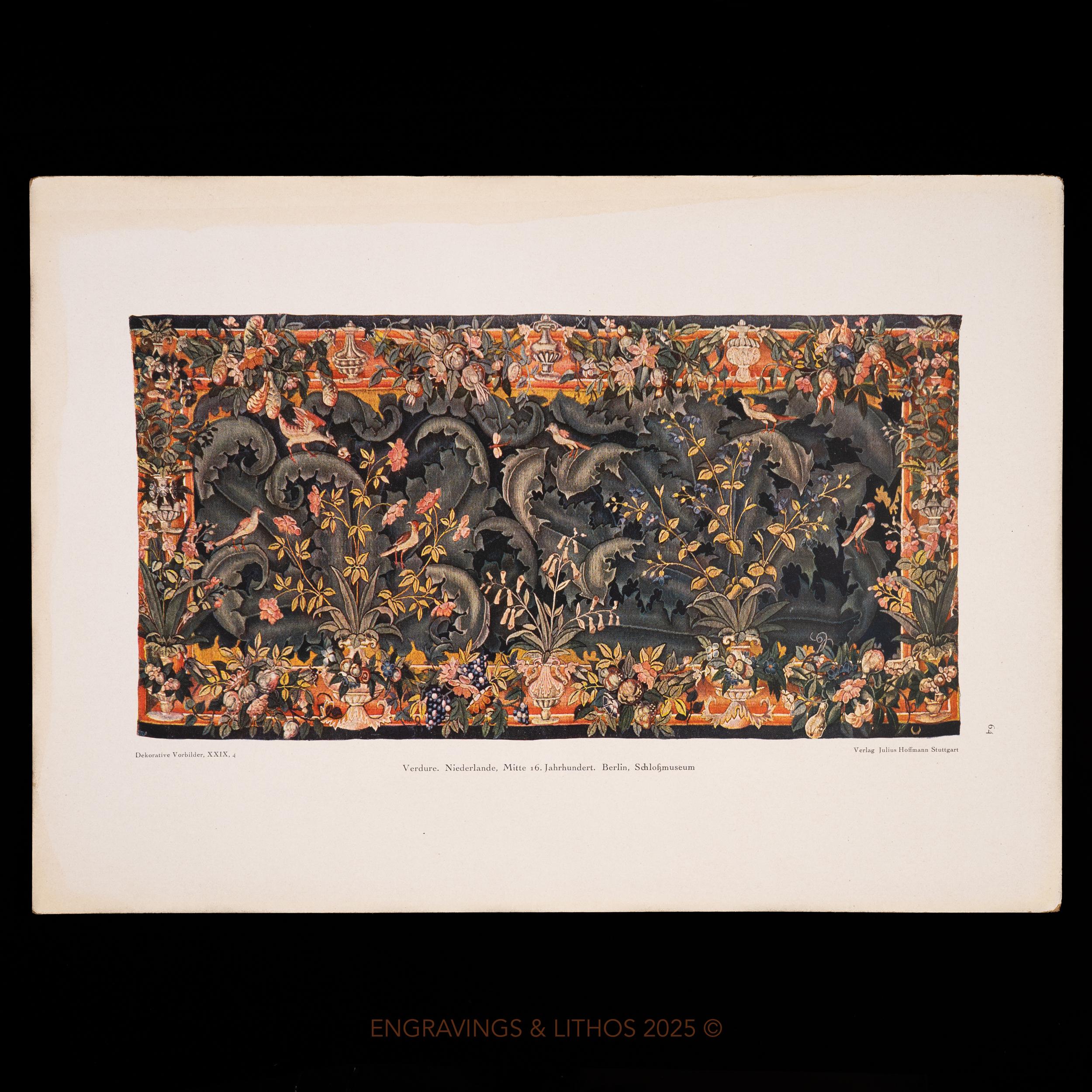 Antique german tapestry - Etsy 日本