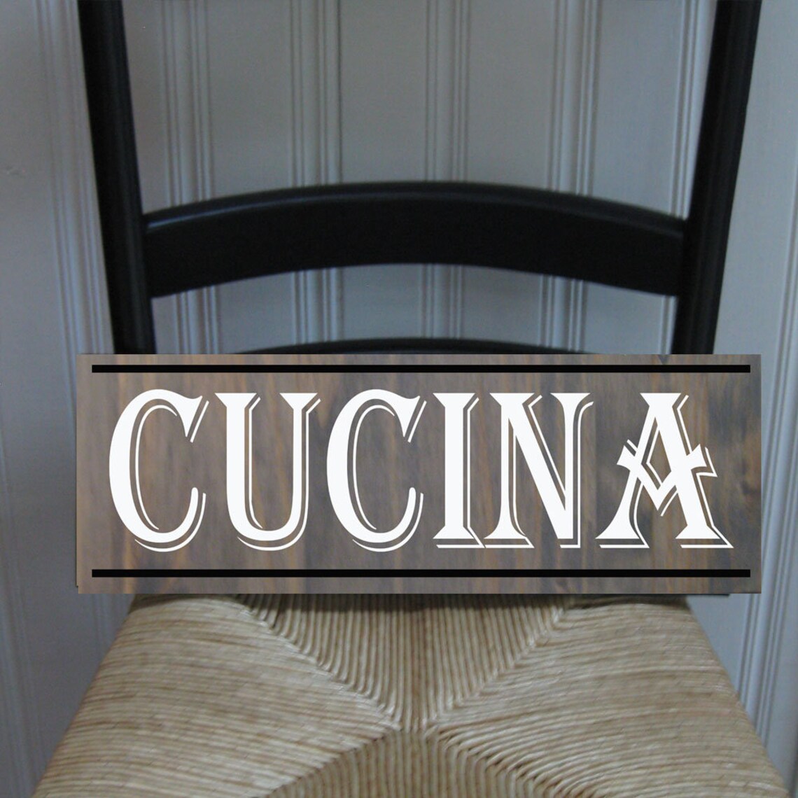 Cucina Kitchen Cursive Cooking Handpainted Wood Sign 16 X 5.5 Etsy