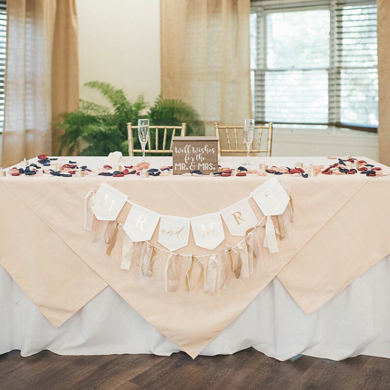 Blush and white rose petals for heaven sent baby girl shower decor or first communion-baptism party decorations-classic table centerpieces image 8