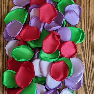 Wedding and bridal shower custom rose petals for toss decor, baby shower table decorations flowers, flower girl petals for baskets