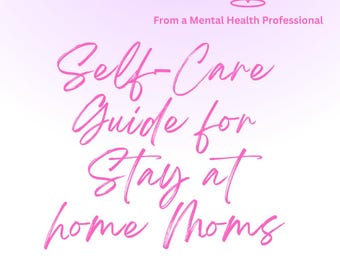 Wellness eBook for Stay-at-Home Moms | Self-Care Guide for Moms | Nutrition, Fitness & Mindset Support | Digital PDF