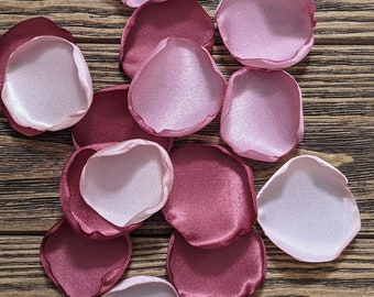 Cinnamon rose petals, wedding table decor, bridesmaid gifts for boxes or bags, entrance aisle runner confetti for toss, pew markers scatter