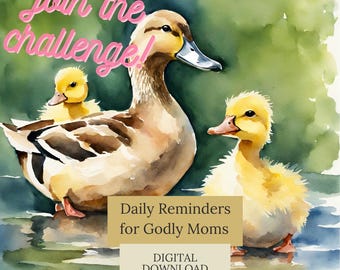 33 Days to Renew Your Mind as a Mom | Christian Affirmation & Journaling Cards