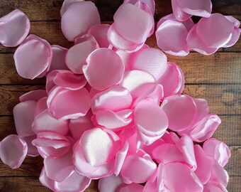 Light pink petals for birthday party table decor-wedding decor-flower girl petals for baskets-baby girl shower floral confetti to toss