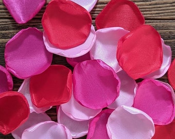 Valentines day rose petals wedding decor, accessories for box and cards, valentines decorations for table, vintage baby shower favors gifts