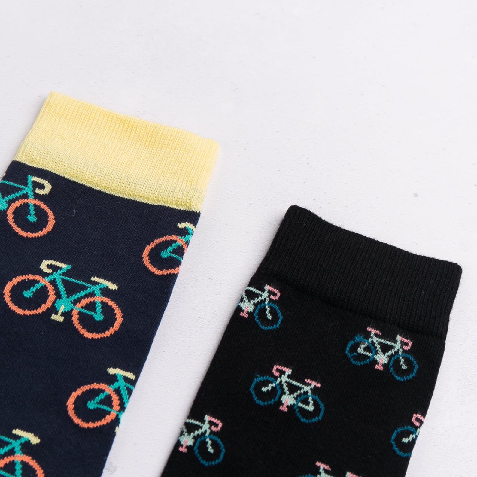 Bicycle Print Socks For Men Colourful Fun Ethical Funky Etsy