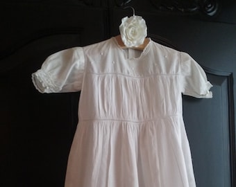 Vintage Französisch Taufe Kleid