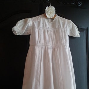 Vintage French Christening Gown
