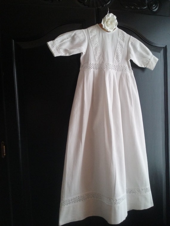 Vintage French Christening Gown - image 1