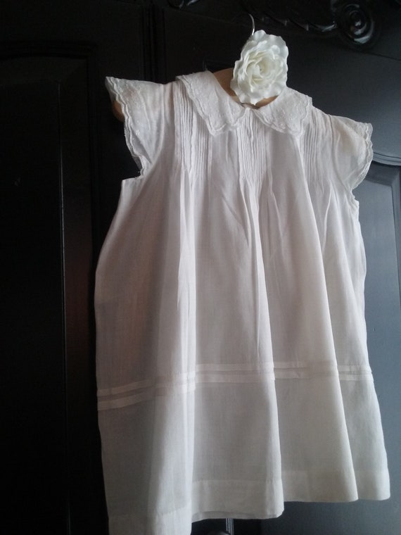 Vintage French Christening Dress - image 1