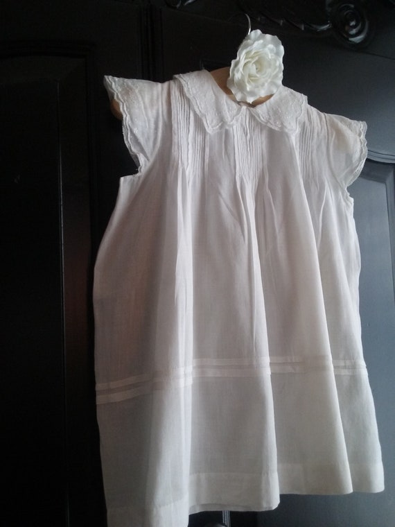 Vintage French Christening Dress