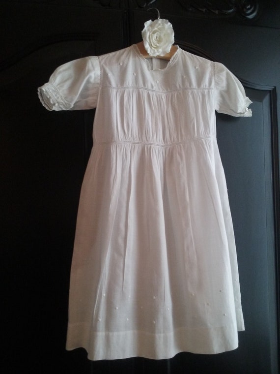 Vintage French Christening Gown - image 1
