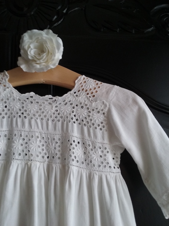 Vintage French Christening Gown