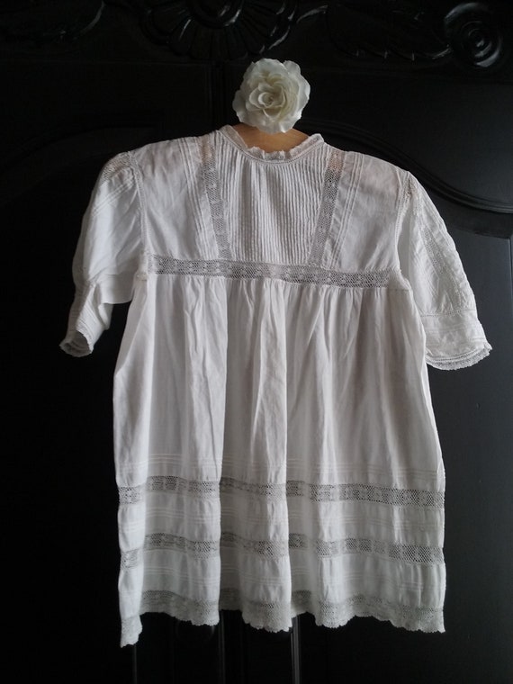 Vintage French Christening Dress