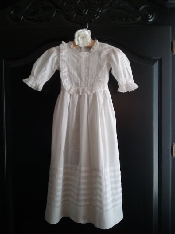 Vintage French Christening Gown
