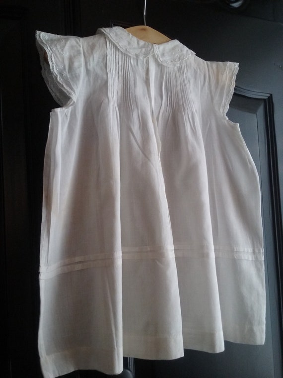 Vintage French Christening Dress - image 4