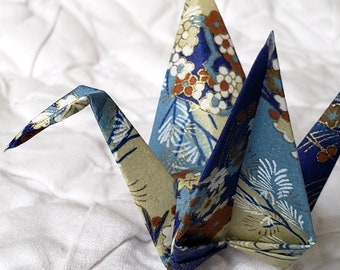 Origami Paper Crane decoration - Peace Crane - Birthday - Gift for her - Thank you - Congratulations - Get well gift - #A2ST