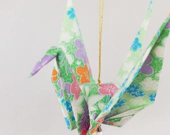 Exquisite Origami Paper Crane hanging decor - Peace Crane Gift - Origami crane - Thank you - Congratulations - Anniversary - Get well -#B2HG