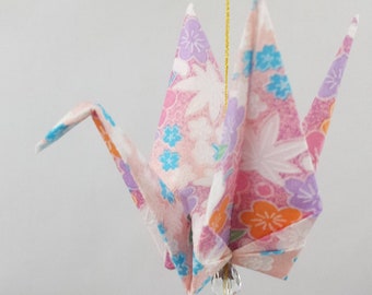 Exquisite Origami Paper Crane hanging decor - Peace Crane Gift - Origami crane - Thank you - Congratulations - Anniversary - Get well -#B7HG