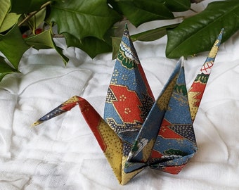 Decoración de grulla de papel de origami - Grulla de la paz - Regalo para él - Cumpleaños - Gracias - Felicitaciones - Aniversario - Regalo de recuperación - #A4STxm