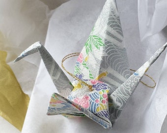 Exquisite Origami Paper Crane hanging decor - Peace Crane Gift - Origami crane - Thank you - Congratulations - Anniversary - Get well -#B3HG