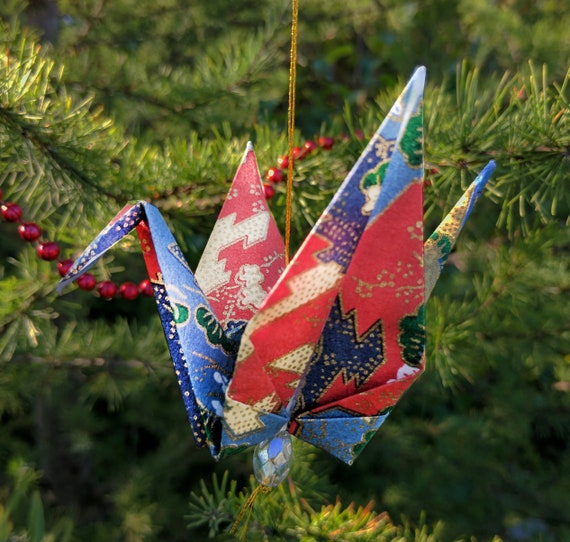 Origami Christmas Ornaments Etsy Updated Cozy Christmas DIY Ornament