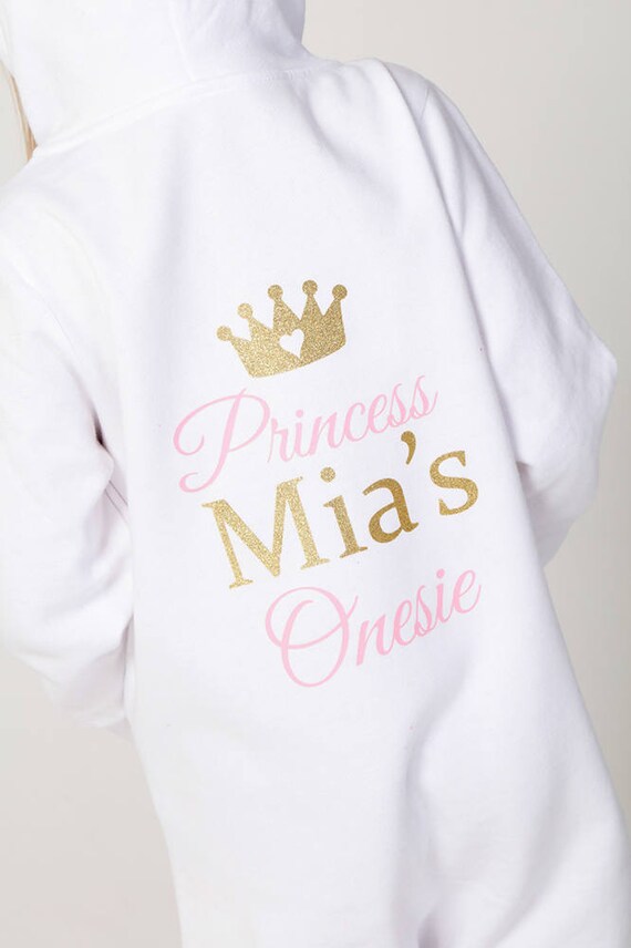 girls personalised onesie