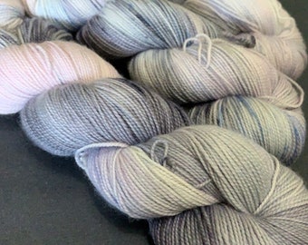 Dreamer’s Ball - Queen-inspired pastel variegated yarn, superwash merino/nylon sock yarn, ready to ship