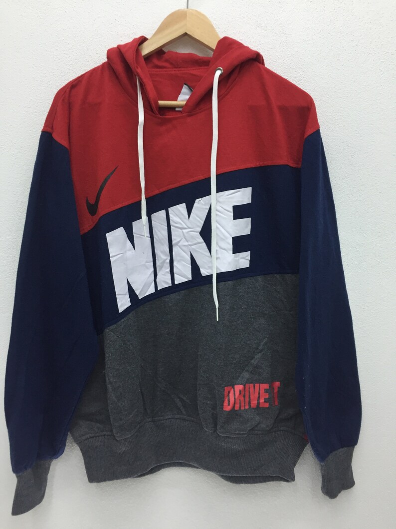 nike large logo hoodie