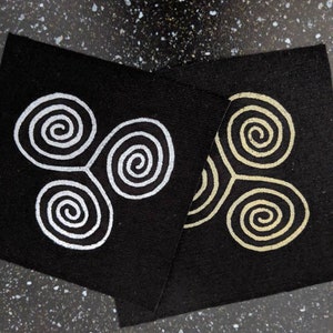 Triskelion Fabric Patch