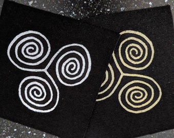 Triskelion Fabric Patch